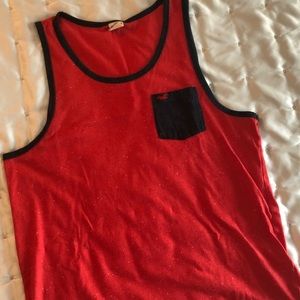 Men’s Hollister • Red Tank
